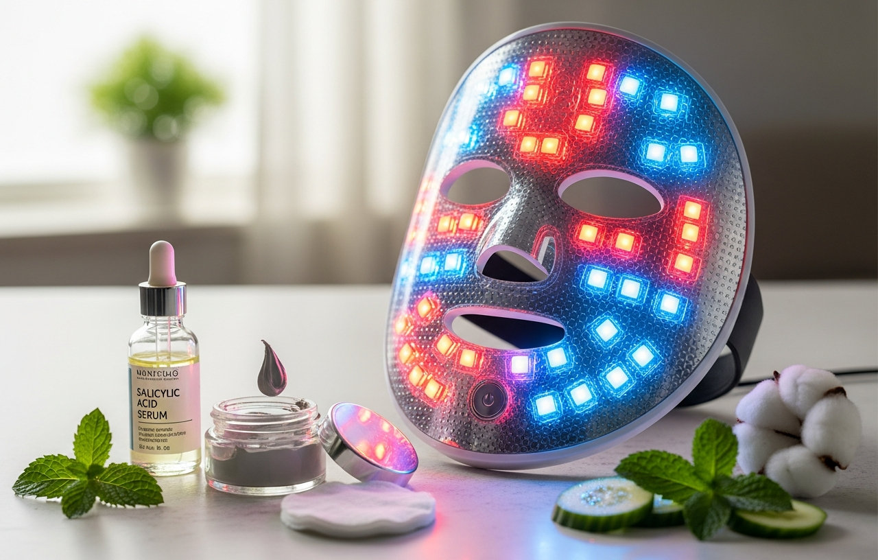 Best LED Face Masks for Oily Skin: Controlling Shine and Breakouts