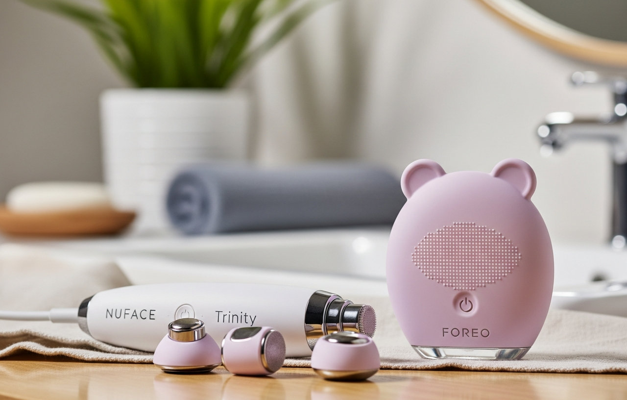 NuFACE Trinity vs. FOREO BEAR: Microcurrent Comparison