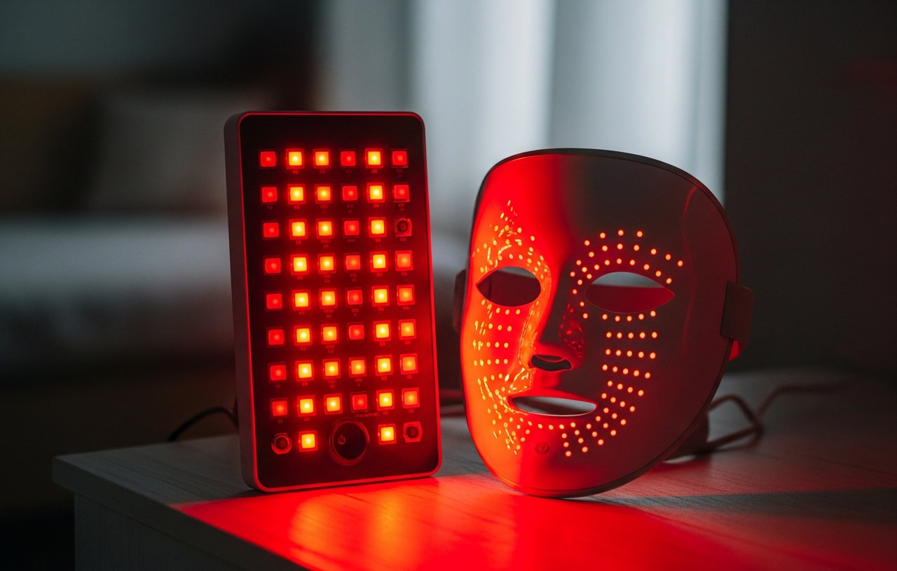 Red Light Therapy Panels vs. LED Masks: Which is Better?